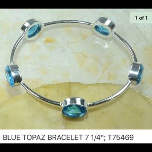 Topaz Bangle Bracelet 🔥